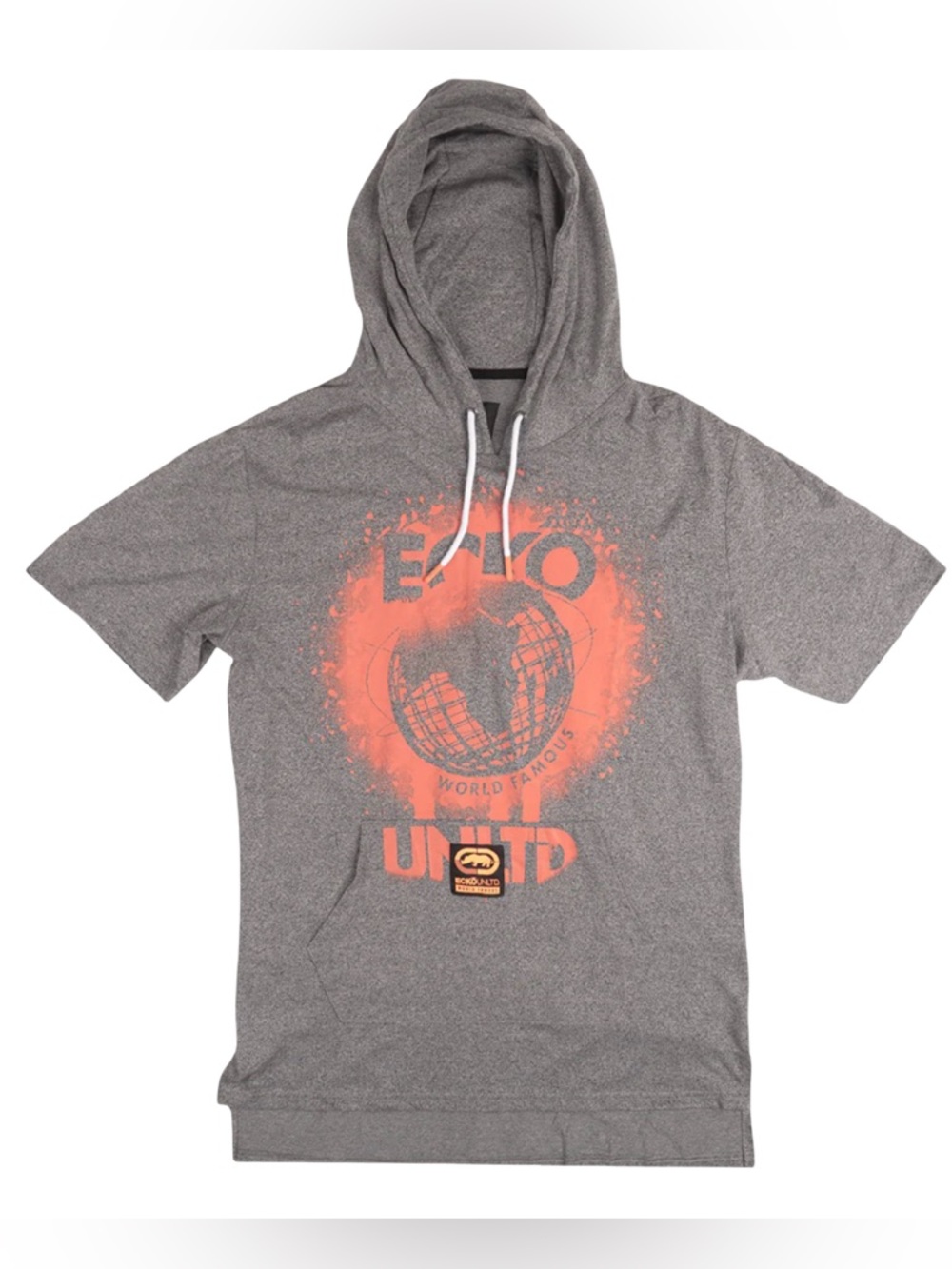 Ecko Unltd. Grey Marled Hoodie w/ Orange Accents
S, M or L
MSRP $58
New with Tag